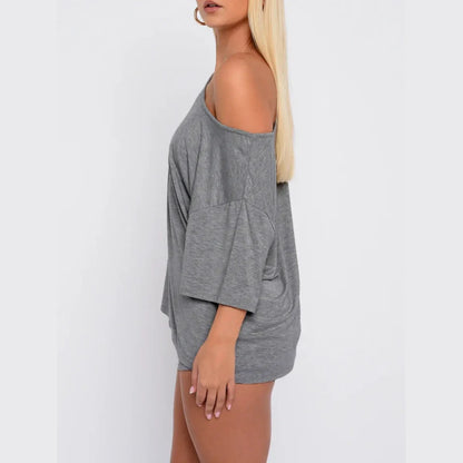 Summer Special Sale - Women’s Off-Shoulder Lounge Set