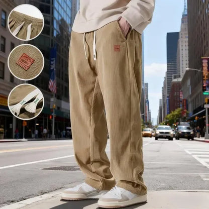 ⚡Men's Corduroy Straight-Leg Sweatpants Autumn