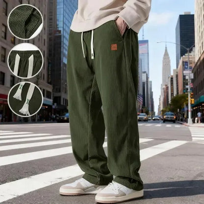 ⚡Men's Corduroy Straight-Leg Sweatpants Autumn