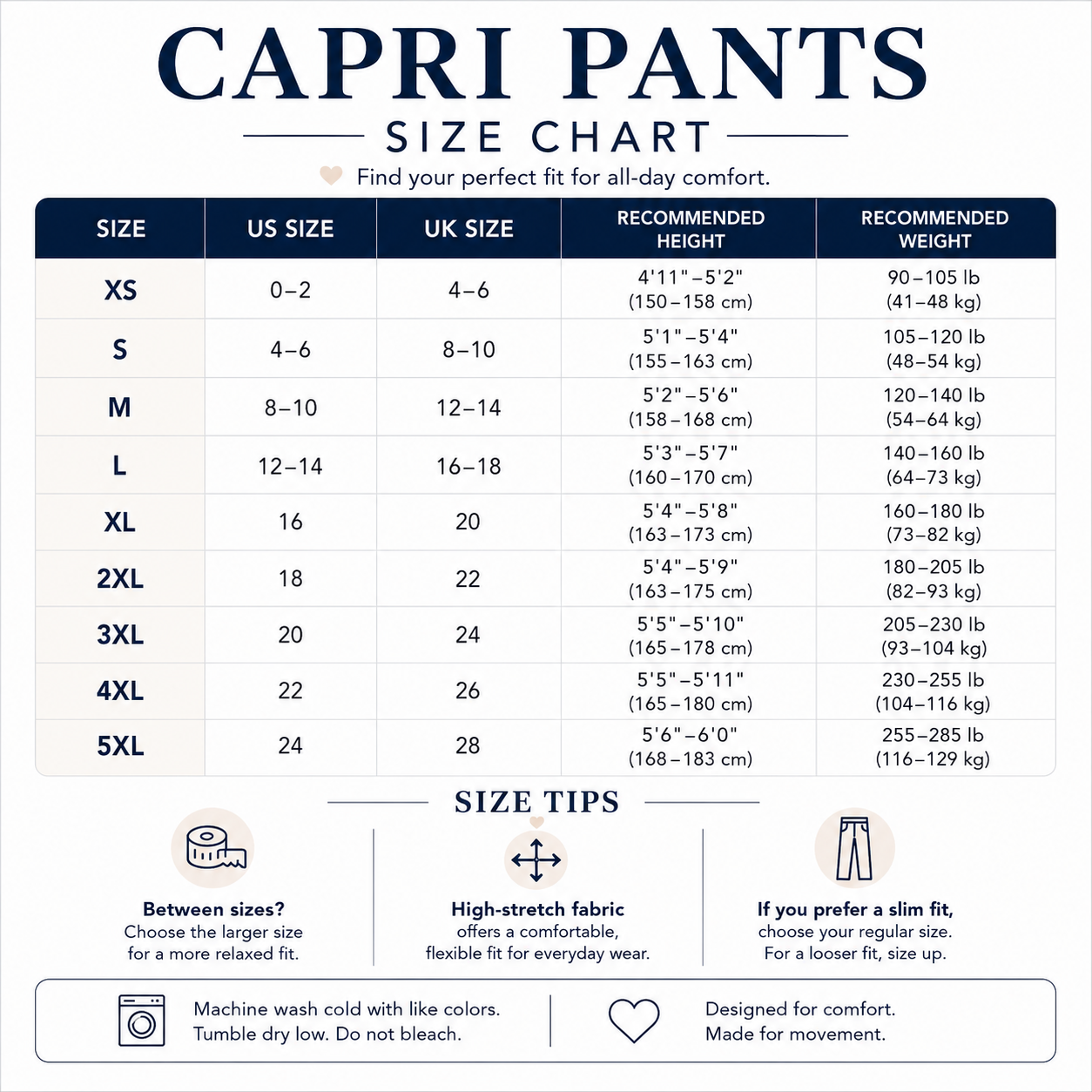 Summer Special Sale -Women's Relaxed Fit Capri Pants
