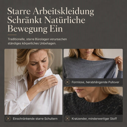 📢🎉50%Rabatt!!!🛍️✨Damen zweireihige Rippstrick-Strickjacke mit Taschen und Reverskragen